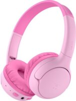 Belkin SoundForm Mini 2 Wireless Bluetooth Gyerek Fejhallgató - Rózsaszín