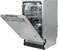 Vivax DWB-451072D Beépíthető Mosogatógép 45cm 7 teríték - Ezüst
