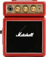 Marshall MS-2 Red Tranzisztoros Mini Gitárerősítő 1W - Piros
