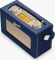 Roberts Radio Revival Uno Solar Hordozható DAB+ FM Asztali Rádió - Kék