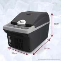 AEG BK16 Hordozható Hűtőláda 16L - Szürke