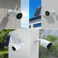 Reolink Argus Eco B320 Smart WiFi 5MP napelemes Okos Kamera - Fehér