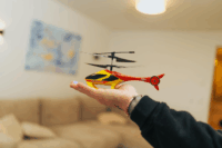 Carson Cyber Copter Rescue 2,4G Távirányítós Játék helikopter - Piros/Sárga