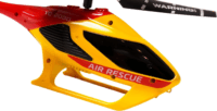 Carson Cyber Copter Rescue 2,4G Távirányítós Játék helikopter - Piros/Sárga