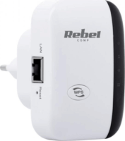 Rebel KOM1030 Wi-Fi hálózati jelerősítő - Fehér/ Fekete