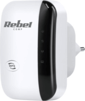 Rebel KOM1030 Wi-Fi hálózati jelerősítő - Fehér/ Fekete