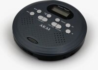 Akai ACDP-200 PLUS Hordozható Bluetooth CD Lejátszó - Fekete