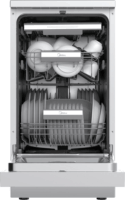 Midea MDWEF1034DSS-WC Szabadonálló mosogatógép 45cm 10 teríték - Inox