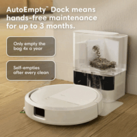 iRobot Roomba 115 Combo Robotporszívó-felmosó AutoEmpty Dokkolóval - Fehér