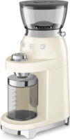 Smeg 50's Style CGF03CREU Elektromos Kávéörlő Kávédaráló 240g 150 Watt - Krém