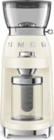 Smeg 50's Style CGF03CREU Elektromos Kávéörlő Kávédaráló 240g 150 Watt - Krém
