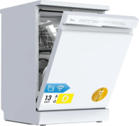 Midea MDWPF1333CW-WD-EU Okos Szabadonálló mosogatógép 60cm 13 teríték - Fehér