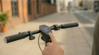 Sencor SCOOTER S71 DARK Elektromos roller (25 km/h / 350W) - Fekete