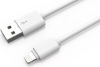 Mercury SY-03 USB-A apa - Lightning apa Adat és Gyorstöltő kábel 1m - Fehér