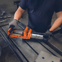 Fein VersaMAG VISE 160 L Mágneses Satu 160mm - Sárga