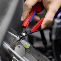 Knipex 78 61 150 Slim Knips Precíziós Oldalcsípőfogó - Piros / Kék