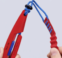 Knipex 78 61 150 Slim Knips Precíziós Oldalcsípőfogó - Piros / Kék
