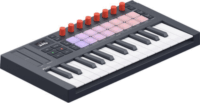 Novation FLkey 2 Mini 25 MIDI kontroller - Fekete