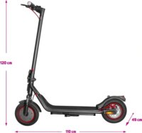 Sencor SCOOTER S31 Elektromos Roller (25 km/h / 350W) - Fekete