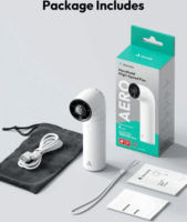 Aecooly PH02-WH Aero Hordozható kézi ventilátor 14,4cm - Fehér
