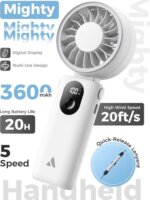 Aecooly PC01-WH Halo 04 Hordozható kézi ventilátor 17,6cm - Fehér