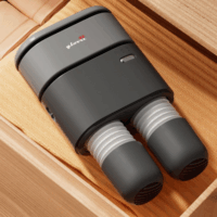 Glovii GG22 Cipőszárítő 90W - Fekete / Szürke
