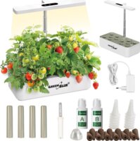 GreenBlue GB133 Intelligens LED-es beltéri növénytermesztő rendszer 4L - Fehér