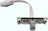ZTE MC889 ODU Router Hosszabító Cat5e RJ45 kábel 0,2m - Fehér
