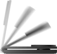 Native Union Rise 3in1 Qi2 Mágneses Wireless Töltő 15W + USB-C Kábel 2m - Fekete