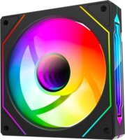 Rampage 7C-120S 120mm PWM ARGB LED Rendszerhűtő Ventilátor - Fekete