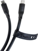 Digitus AK-300350-005-S USB4 Type-C apa - USB4 Type-C apa 2.0 Kábel 240W 0,5m - Fekete