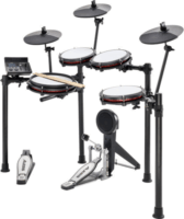 Alesis Nitro Max Mesh Kit Elektronikus 8 részes Dobszett - Fekete / Piros