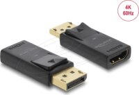 DeLock 61086 DisplayPort 1.2 apa - HDMI 4K HDR anya Aktív Átalakító Adapter - Fekete