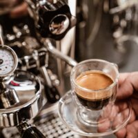 La Pavoni LPACUPGL01 75ml Üveg Eszpresszó Csésze 6 darabos + Alj - Átlátszó