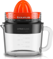 Taurus 924254000 Elektromos Citrusprés 1000ml / 30W - Átlátszó / Piros