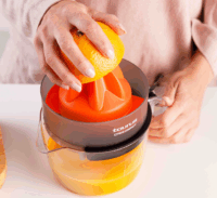 Taurus 924273000 Elektromos Citrusprés 800ml / 30W - Átlátszó / Narancs