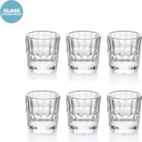Guzzini Vanity 65ml Likőrös üveg pohár szett 6 darabos - Átlátszó
