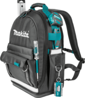Makita E-15481 Szerszámos Hátizsák 390 × 230 × 490 mm - Fekete / Kék