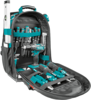 Makita E-15481 Szerszámos Hátizsák 390 × 230 × 490 mm - Fekete / Kék