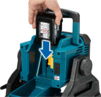 Makita DEADML811 Akkus / Hálózati LED Munkalámpa 3000 lumen 18V (Akku és töltő nélkül)