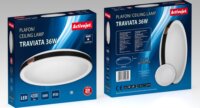 Activejet AJE-TRAVIATA LED Mennyezeti Lámpa 4300lm - Fehér / Fekete