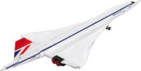 COBI 1689 Concorde G-BBDG Utasszállító Repülőgép 518 Darabos Építőkészlet