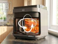 Eldom FR500 AirFryer Forrólevegős sütő 5,5L 1200 Watt - Fekete