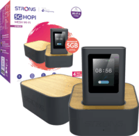 Strong HOPI-5G-DM6 5G + LTE WIFI 4500mAh Router - Fekete