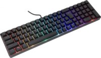 White Shark GLADIUS GK-001114B Membrános Vezetékes RGB Gamer Billentyűzet US - Fekete (Újracsomagolt)