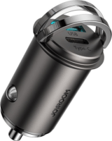 Joyroom C-A35_G USB-A + USB-C 3.0 Autós Gyorstöltő 45W - Fekete