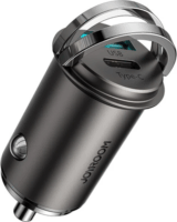 Joyroom C-A35_G USB-A + USB-C 3.0 Autós Gyorstöltő 45W - Fekete