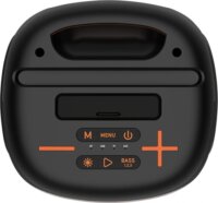 Tracer Cube20 TWS RGB Akkus Hordozható Bluetooth Hangszóró 20W - Fekete