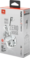 JBL TFLEX2GWHT Bluetooth Fülhallgató Headset Töltőtokban - Fehér