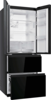 Haier HFKR5718DNGB Side By Side Hűtőszekrény 402L - Fekete